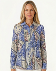 Denim Soft Print Shirt Corfu Jeans