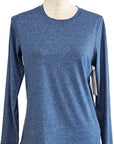 W2438119 TEAL PLAIN KNIT Corfu Jeans