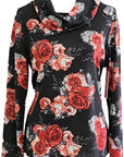 W2438647 NIGHT ROSE SOFT BRUSHED KNIT Corfu Jeans