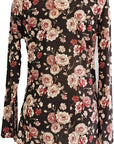 W2438677 PINK COTTAGE ROSE SOFT BRUSHED KNIT Corfu Jeans