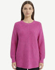 MAGENTA SOFT KNIT LONG SLEEVE JUMPER Corfu Jeans