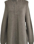 W2449234 OLIVE MARLE SOFT KNIT JUMPER Corfu Jeans