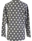 W2458717 SMOKE GREY LARGE SPOT TOP Corfu Jeans