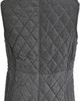 W2467637 BLACK POLY NYLON VEST Corfu Jeans