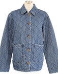 W2467669 MARINE WASH QUILTED DENIM JACKET Corfu Jeans