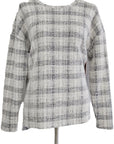 W2468717 GLACIER SUPER SOFT CHECK KNIT JUMPER Corfu Jeans