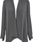 W2477665 Black Stretch Soft Dressing Cardigan Corfu Jeans