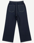 Bettina Wash Cotton Blend Wide Leg Denim Corfu Jeans