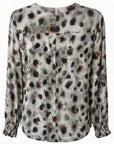 Stone Bark Printed Blouse Corfu Jeans