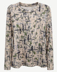 Glacial Pine Knit Top Corfu Jeans