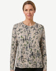 Glacial Pine Knit Top Corfu Jeans