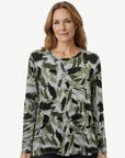 Mossy Glen Knit Top Corfu Jeans