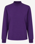 Essential Cotton Long Sleeve - Eggplant Corfu Jeans