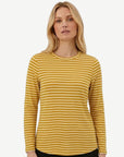 Wheat Vanilla Stripe Long Sleeve Tee Corfu Jeans