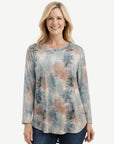 Maple Frost Long Sleeve Knit Top Corfu Jeans