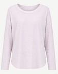 Lilac Long Sleeve Knit Tee Corfu Jeans