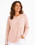 Soft Butter Long Sleeve Knit Tee Corfu Jeans