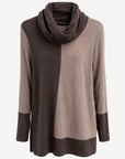 Mocka High Neck Long Sleeve Knit Top Corfu Jeans