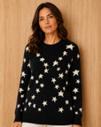 Multi Start Jersey Knit Jumper Corfu Jeans