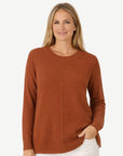 Chestnut Soft Knit Jumper Corfu Jeans