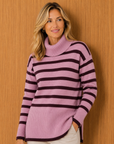 Wineberry Soft Knit Jumper (Copy) Corfu Jeans
