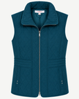 Deep Lagoon Poly Nylon Vest Corfu Jeans