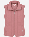 Frosted Rose Poly Nylon Vest Corfu Jeans