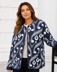 Indigo Drift Soft Quilted Jacket Corfu Jeans