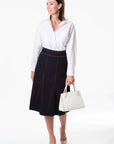 Ainsley Classic Wash Denim Skirt Corfu Easy Living