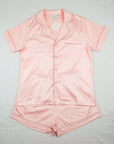 Anastasia - Pink 2 Piece Pyjama Short Sleeve Corfu Jeans