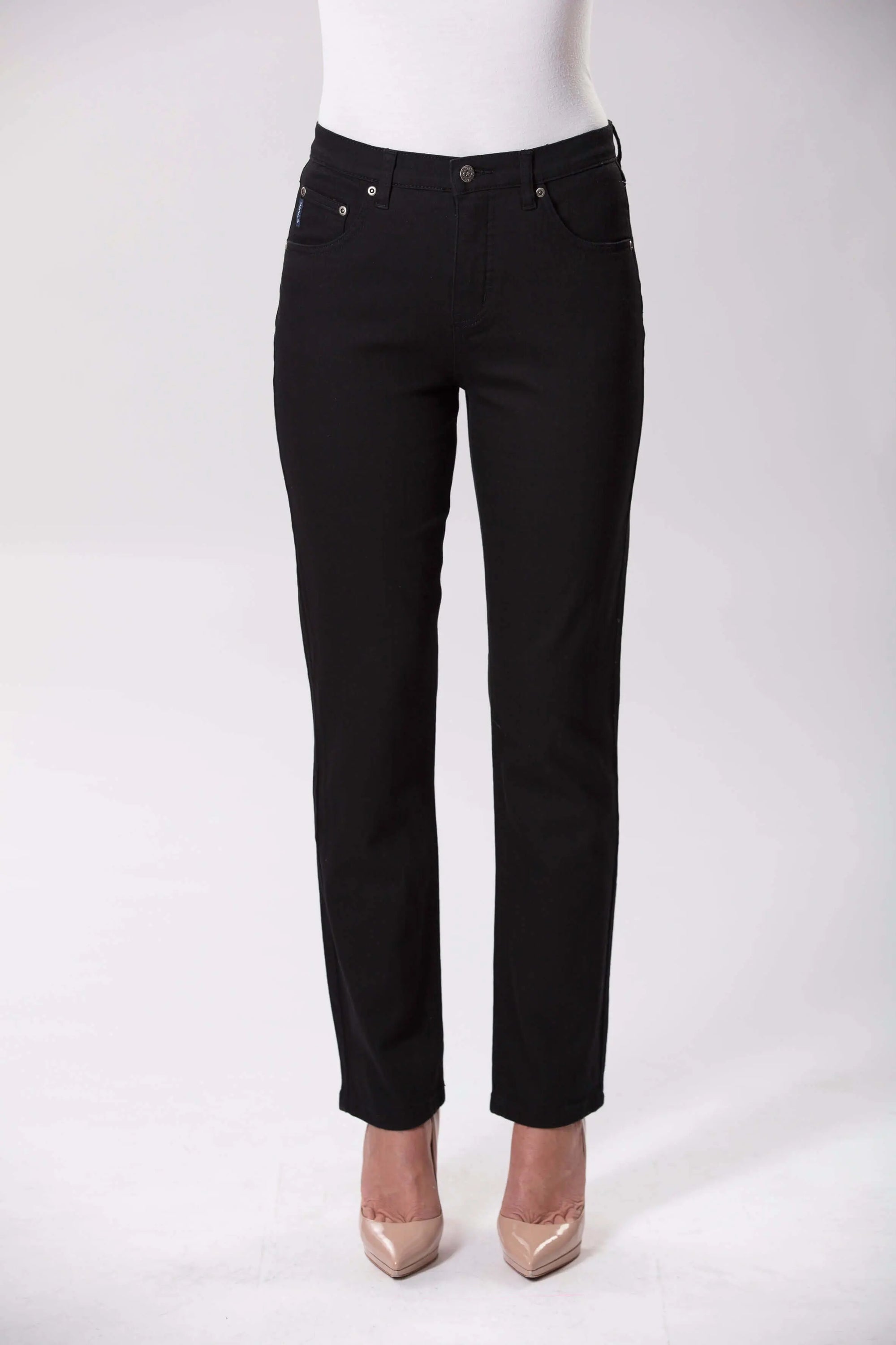 Black Stretch Denim Jeans Corfu Easy Living