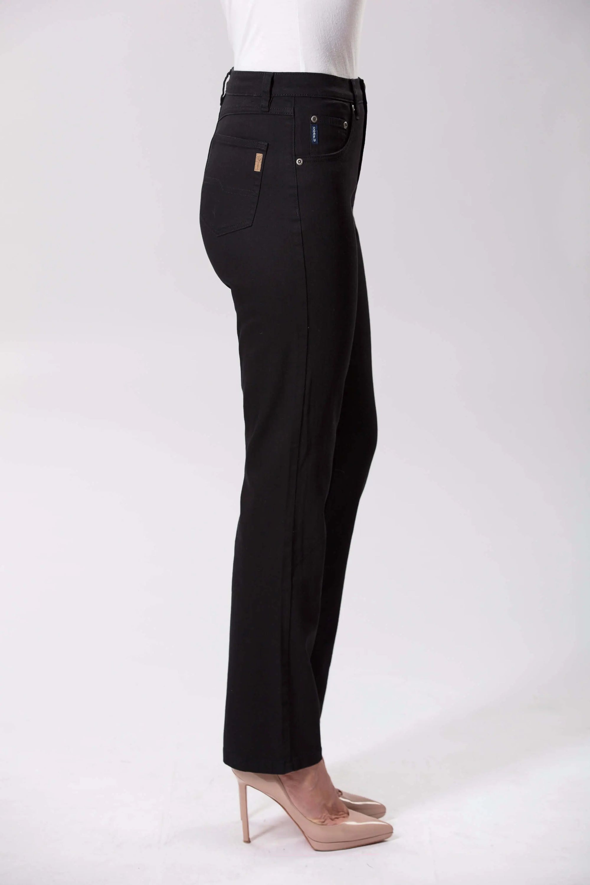 Black Stretch Denim Jeans Corfu Easy Living