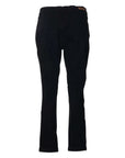 Black Winter Stretch Twill Trousers Corfu Jeans