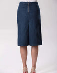Blue Mix Tessa Denim Skirt Corfu Easy Living