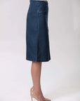 Blue Mix Tessa Denim Skirt Corfu Easy Living