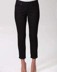Boyfriend Black Cotton Stretch Twill Denim Jeans Corfu Easy Living