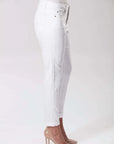 Boyfriend White Stretch Denim Jeans Corfu Easy Living