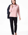 Cameo Cowl Neck Sweater Corfu Jeans
