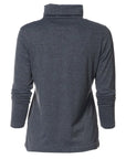 Charcoal Turtleneck Top Corfu Jeans