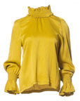 Chartreuse Crinkle Shirt Corfu Jeans