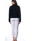 Corfu Black Stretch Denim Jacket Corfu Easy Living