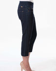 Dark Atlantic Super Stretch Crop Denim Jeans Corfu Easy Living