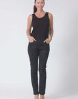 Deep Sea Flower Wash Jacquard Denim Jeans Corfu Easy Living