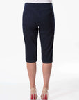 Delta Blue Wash Knee Skimmer Crop Jeans Corfu Easy Living