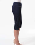 Delta Blue Wash Knee Skimmer Crop Jeans Corfu Easy Living