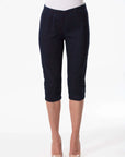 Delta Blue Wash Stretch Knee Skimmer Crop Jeans Corfu Easy Living