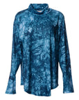 Denim Effect Long Sleeve Top Corfu Easy Living