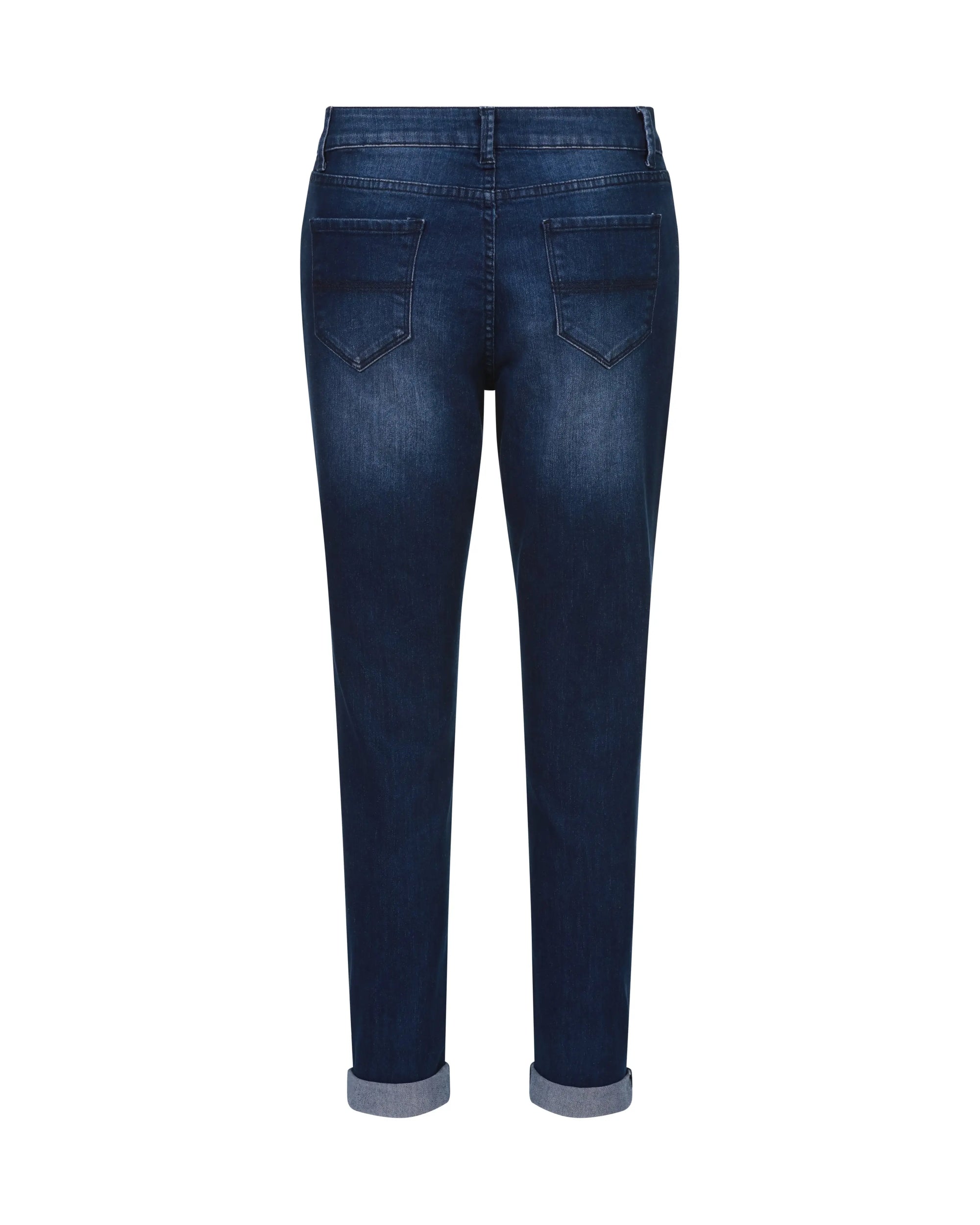 French Blue Wash Boyfriend Jeans Corfu Easy Living