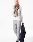 Frost Grey Smart Casual Pants W212074 Corfu Jeans