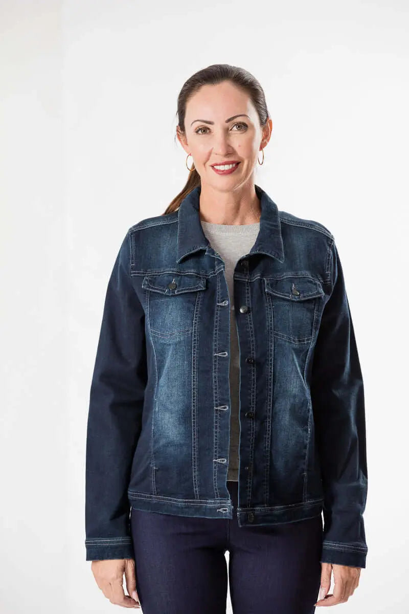 Indigo Denim Jacket Corfu Easy Living
